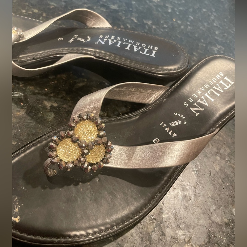 Size 8 Italian shoemaker sandals